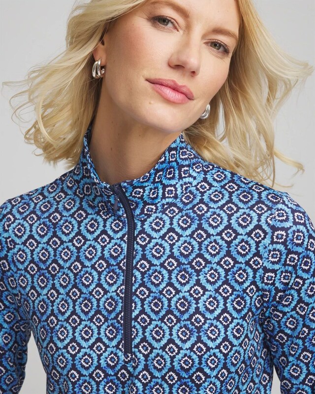 Zenergy Geo UPF Half-Zip Pullover - image 4